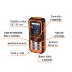 Medidor láser de distancia de 0.05 m a 100 m - Imagen 3