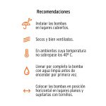 Bomba centrífuga para agua, 1 HP - Imagen 6