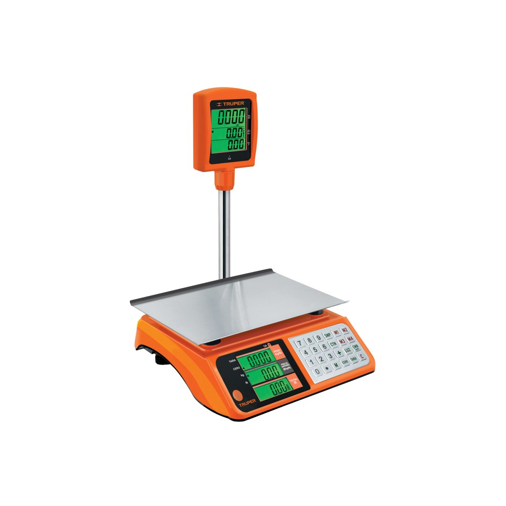 100871 Báscula electrónica multifunciones con torreta 40 kg - Imagen 1