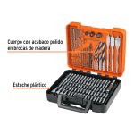 Juego de 100 brocas y puntas en estuche plástico - Imagen 2