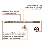 Broca SDS MAX para concreto, 1 x 13", TRUPER - Imagen 2