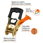 Juego de 2 sujetadores con matraca carga máxima 1500 kg - Imagen 2