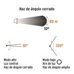 Linterna de minero LED 80 lm, recargable - Imagen 2