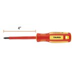 Desarmador dieléctrico de cruz 1/4" x 4" - Imagen 2