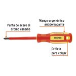 Desarmador dieléctrico de cruz 1/4" x 4" - Imagen 3