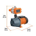 Bomba presurizadora jet hierro 1 HP con control - Imagen 2