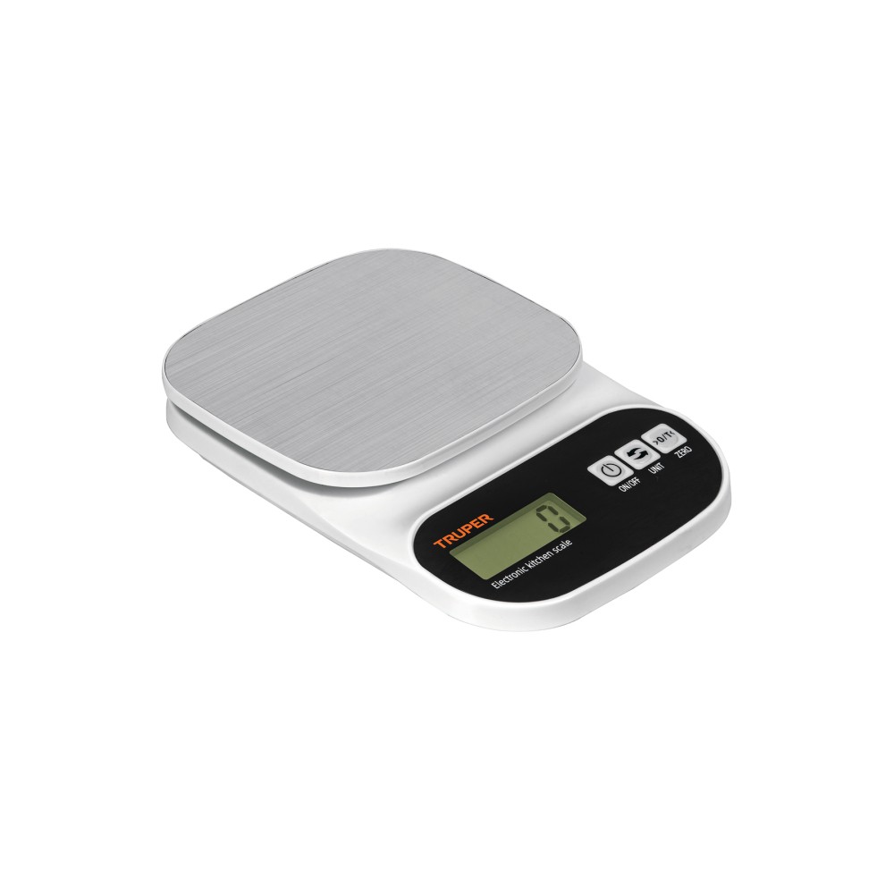 Báscula digital para cocina, plato de acero inox,5kg