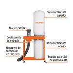 Colector de polvo 2 HP - Imagen 2