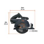 Sierra circular 6-1/2", 20V, s/accesorios - Imagen 2