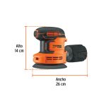 Lijadora roto-orbital 5", 20V, sin accesorios - Imagen 2
