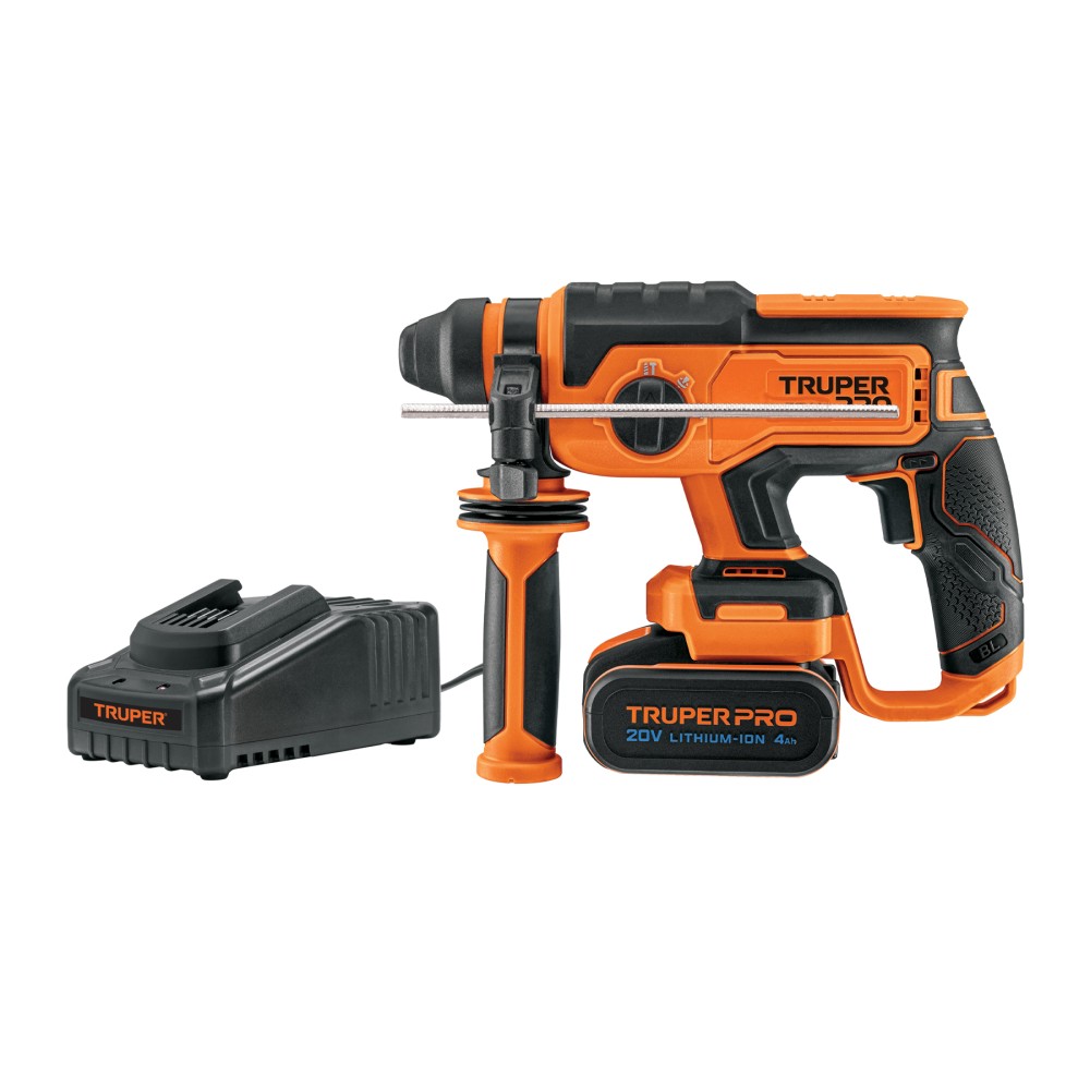 Rotomartillo SDS Plus 20V, 2 J, 1 batería 4Ah