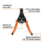Pinza 6.5" pela cables automática, 14 a 10 AWG - Imagen 2