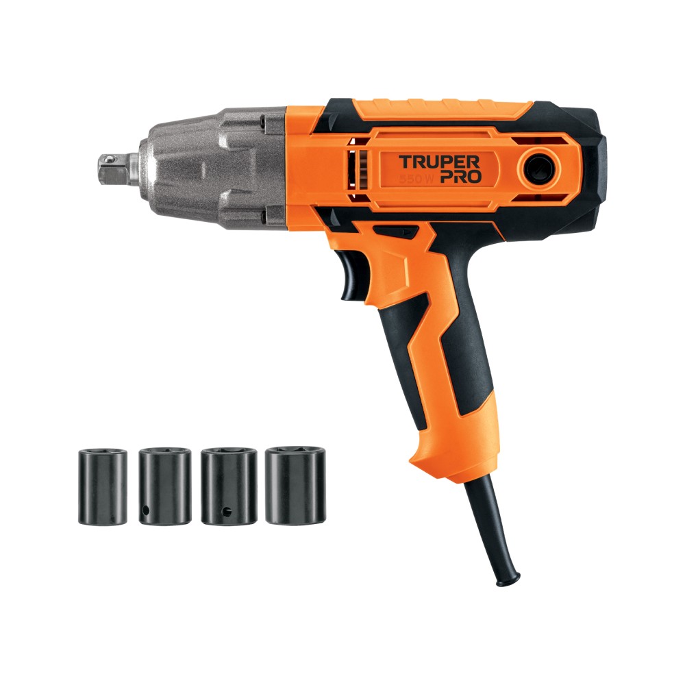 Llave de impacto 1/2" 550W, 258 ft/lb