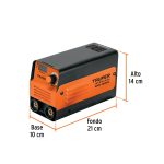 Mini soldadora inversora 100A, 127V - Imagen 3