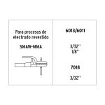 Mini soldadora inversora 100A, 127V - Imagen 4