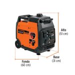 Generador inversor silencioso 3 kW, encendido electrónico - Imagen 2