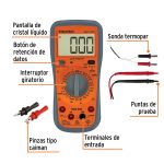 Multímetro digital para mant automotriz con RMS verdadero - Imagen 3