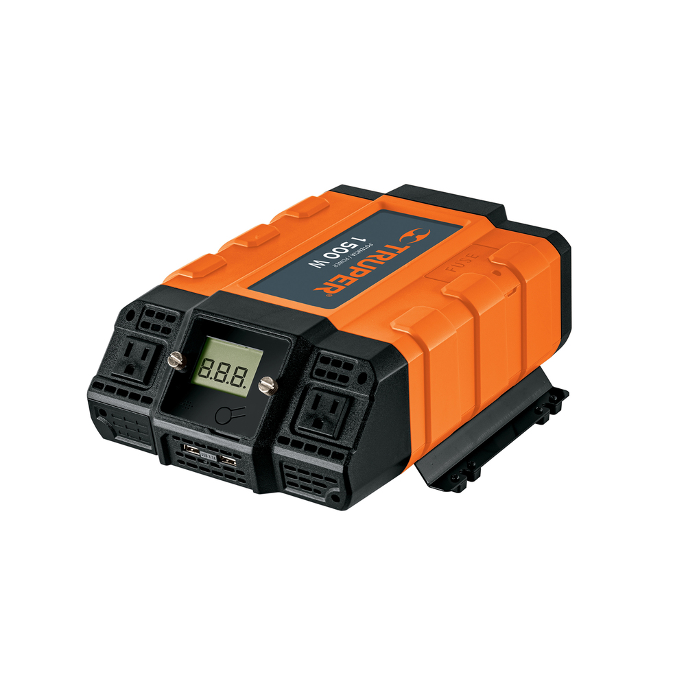 10492 Inversor de corriente de 1500 W con puertos USB, TRUPER - Imagen 1