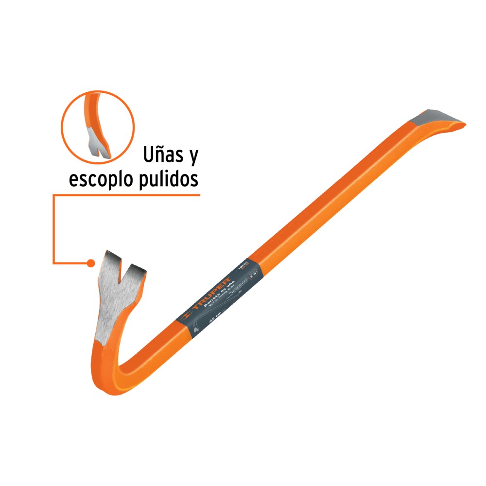 10853 Barretas de uña, sección hexagonal 3/4" - Imagen 1