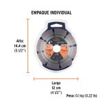 Disco de diamante de 4" x 2.1 mm, rin segmentado - Imagen 3