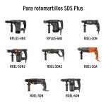 Cincel de punta SDS Plus de 10" - Imagen 5
