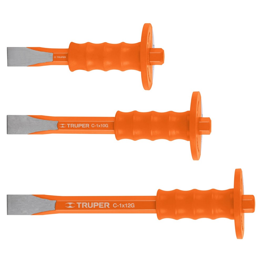 Cincel de corte frío 3/4 x 8" con grip