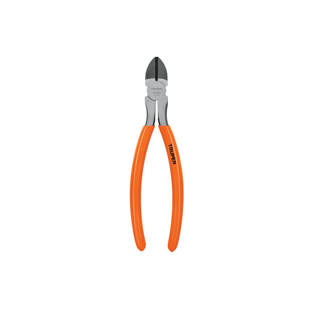 Pinza de corte diagonal 8" mango de PVC