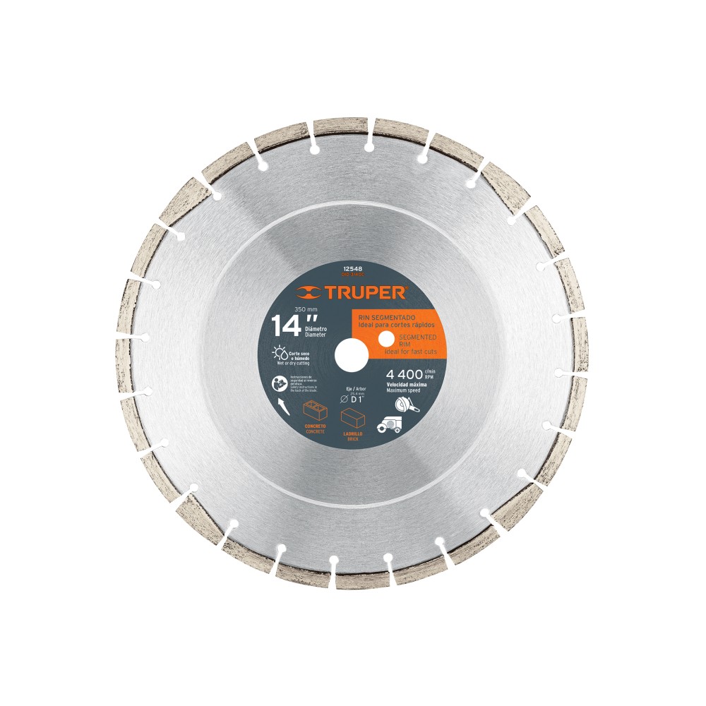 Disco de diamante de 14" x 2.8 mm