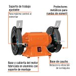 Esmeril de banco de 8" de 3/4 HP (560 W) - Imagen 2
