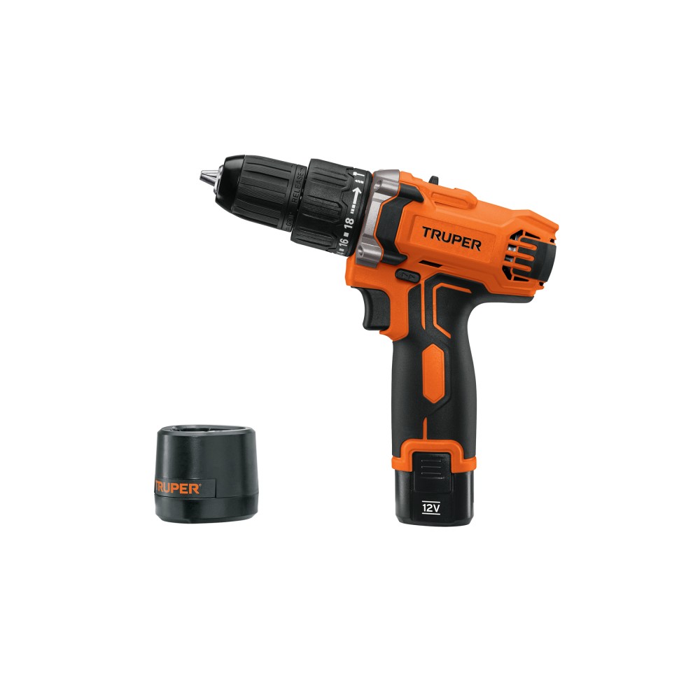 Rotomartillo compacto 3/8", 12V, 1 batería 2Ah