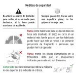 Disco de diamante de 10" x 2.2 mm, rin continuo - Imagen 5