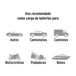 Cargador de baterías 35 A, arrancador de 200A, 12V - Imagen 2