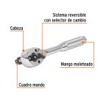 Matraca triple cuadros 1/4", 3/8" y 1/2" - Imagen 2
