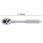 Matraca triple cuadros 1/4", 3/8" y 1/2" - Imagen 3