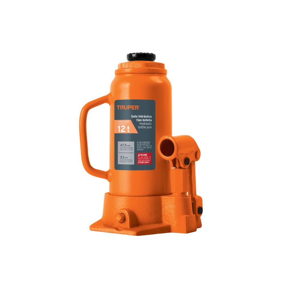 Gato hidráulico de botella de 12 Ton