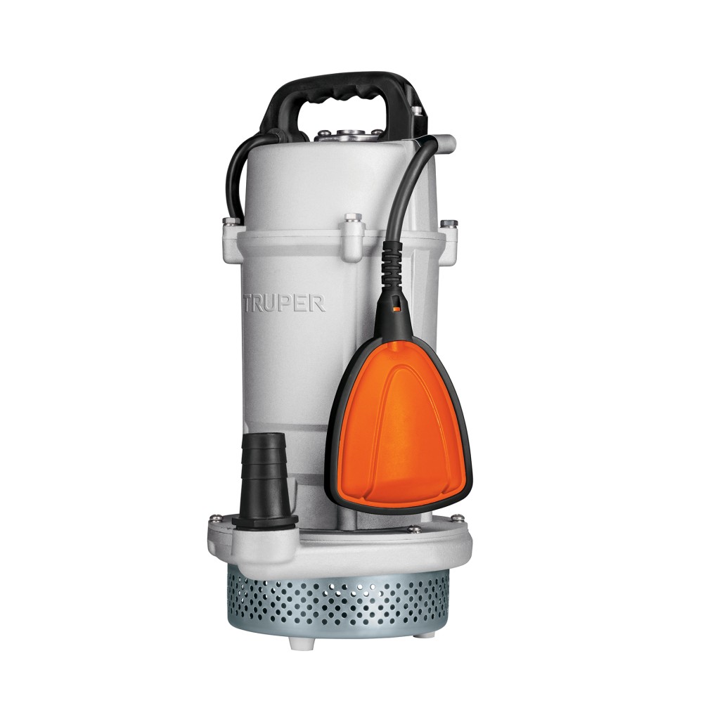 Bomba sumergible cubierta aluminio,agua limpia, 1 HP