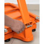 Báscula electrónica de plataforma, plegable, 100 kg - Imagen 2