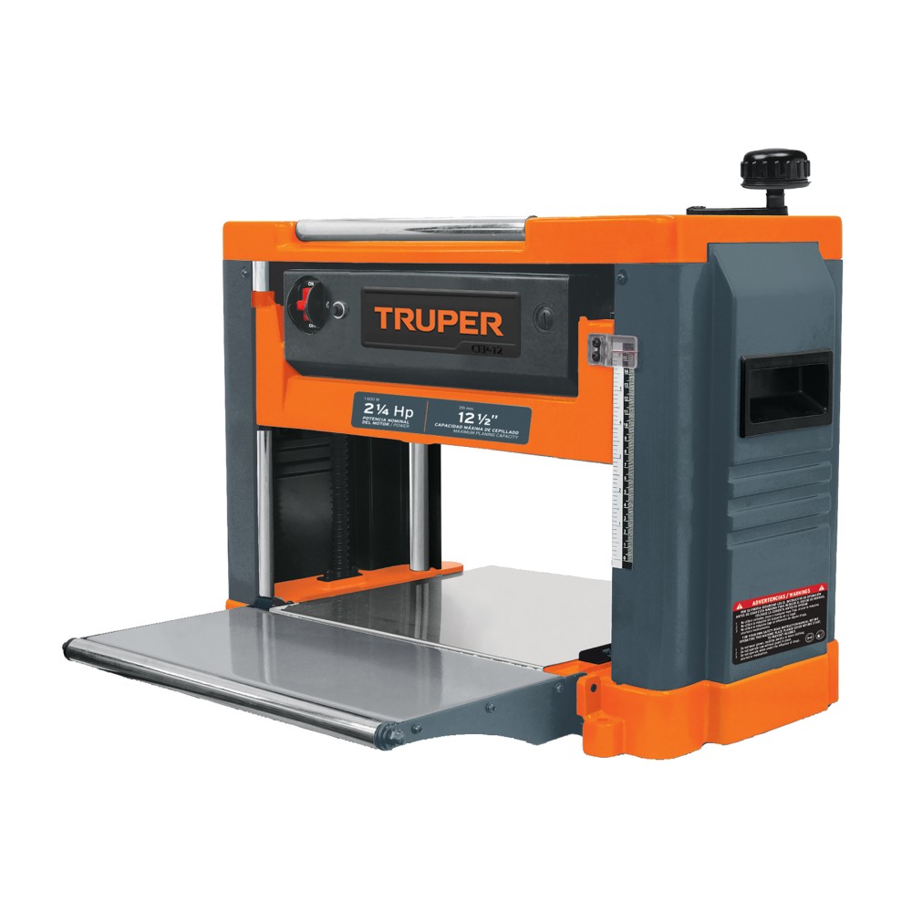 Cepillo portátil 12-1/2", 2-1/4 HP