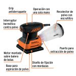 Pulidora rotativa 7", 1200W - Imagen 3