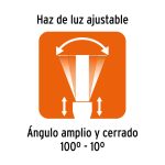Linterna LED recargable, de aluminio, 500 lm - Imagen 5