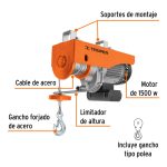 Polipasto eléctrico de 600 kg - Imagen 3