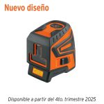 Nivel láser verde, alcance 30 m, recargable