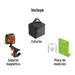 Nivel láser verde, alcance 30 m, recargable - Imagen 5