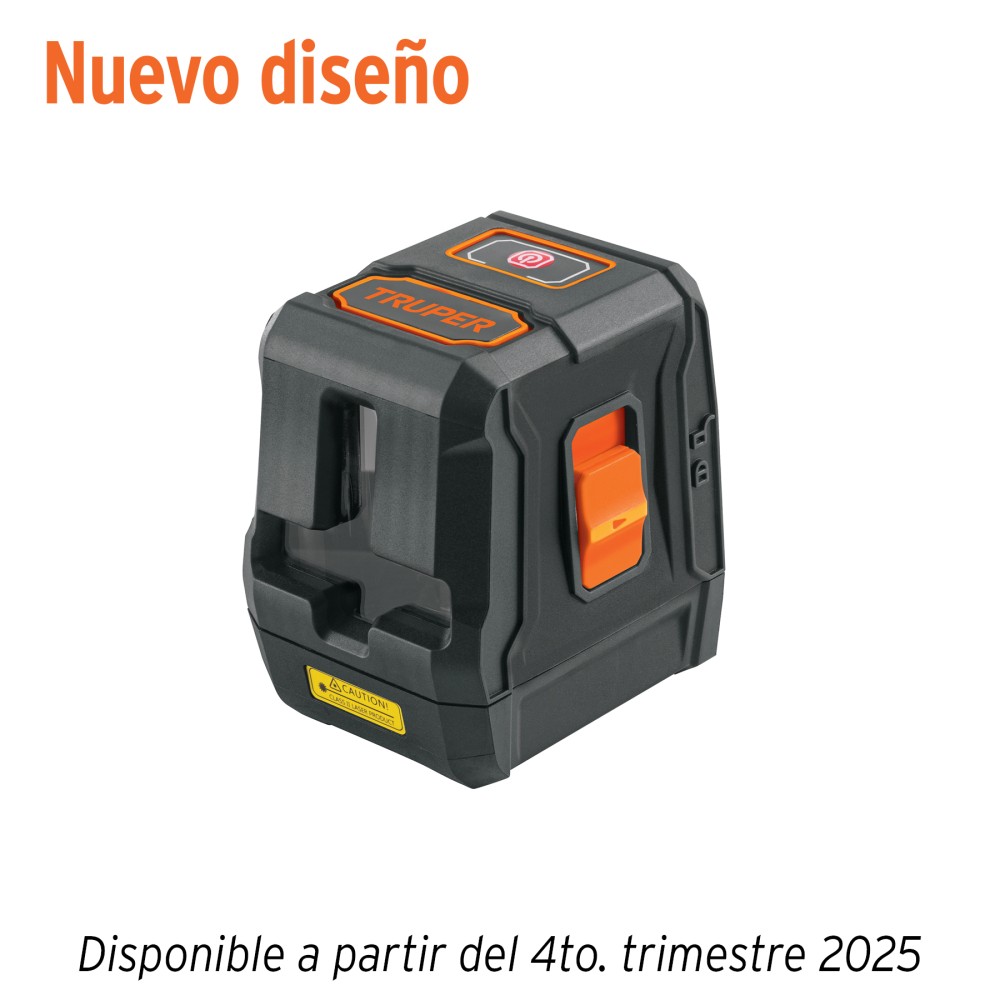 17079 Nivel láser rojo, alcance 10 m, de pilas - Imagen 1