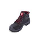 Bota Jumbo SEG Tridensidad P.U Caucho Blindada Negro