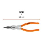 Pinza de punta y corte 8" mango de PVC - Imagen 3