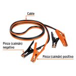 Cables pasa corriente 3 m, 225 A, 8 AWG, con funda, Truper - Imagen 3