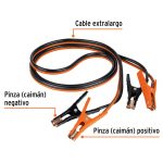 Cables pasa corriente 3.5 m, 350 A, 6 AWG, con funda, Expert - Imagen 2