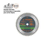 Disco sierra 7-1/4" multimaterial, 48 dientes centro 5/8" - Imagen 2