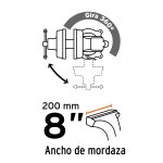 Tornillos de banco uso industrial, hierro nodular - Imagen 4